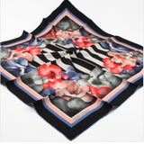 Square Twill-silk Scarf