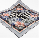 Square Twill-silk Scarf