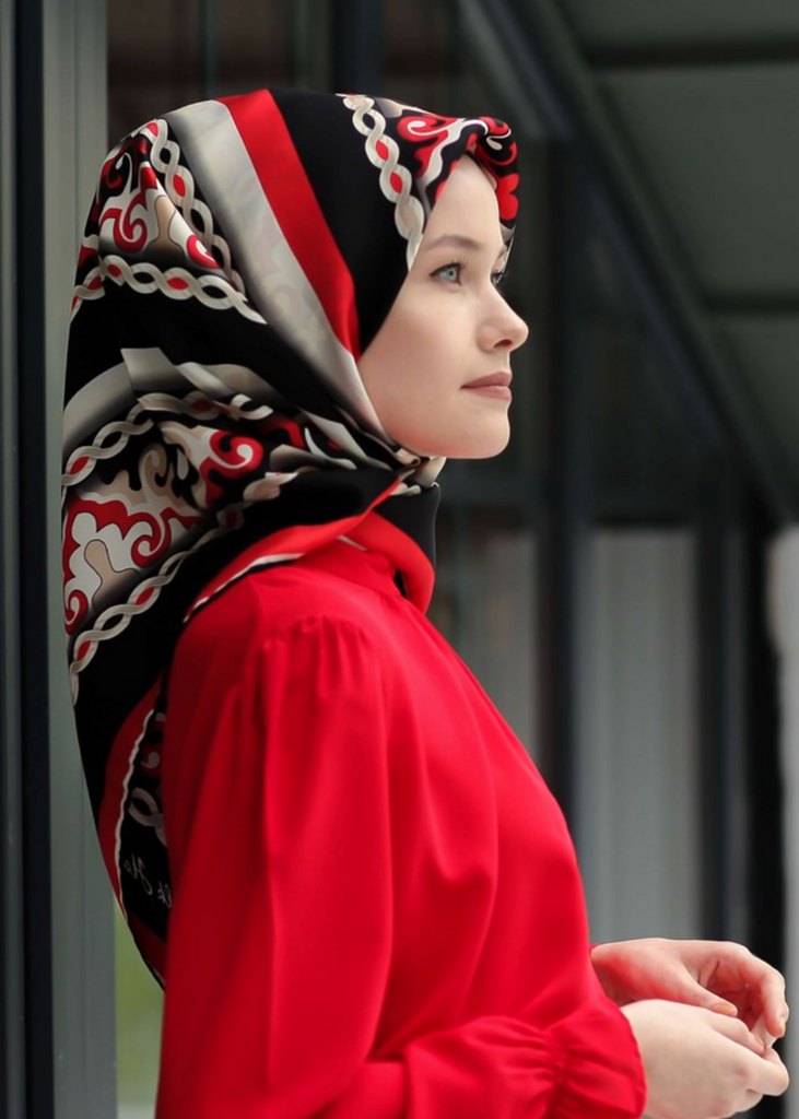Silk kerchief on sale